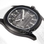 Replica Patek Philippe Aquanaut Pp5167 Zf Factory White Rubber Strap (4)