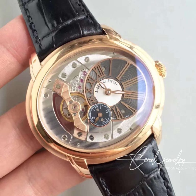 Replica Audemars Piguet Royal Millenary 4101 15350or.oo.d093cr.01 V9 Factory Skeleton Dial (2)