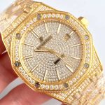 Replica Audemars Piguet Royal Oak 15400.or01 Diamonds Dial (4)