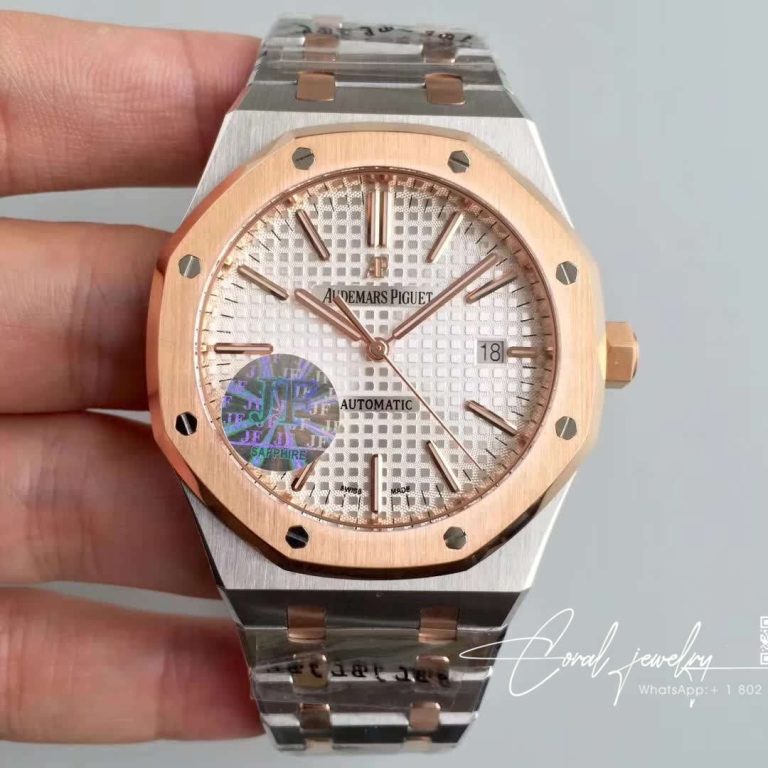 Replica Audemars Piguet Royal Oak 15400sr.oo.1220sr.01 Jf Factory Silver Dial (1)