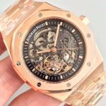 Replica Audemars Piguet Royal Oak 15407or.oo.1220or.01 Jf Factory Skeleton Dial (4)