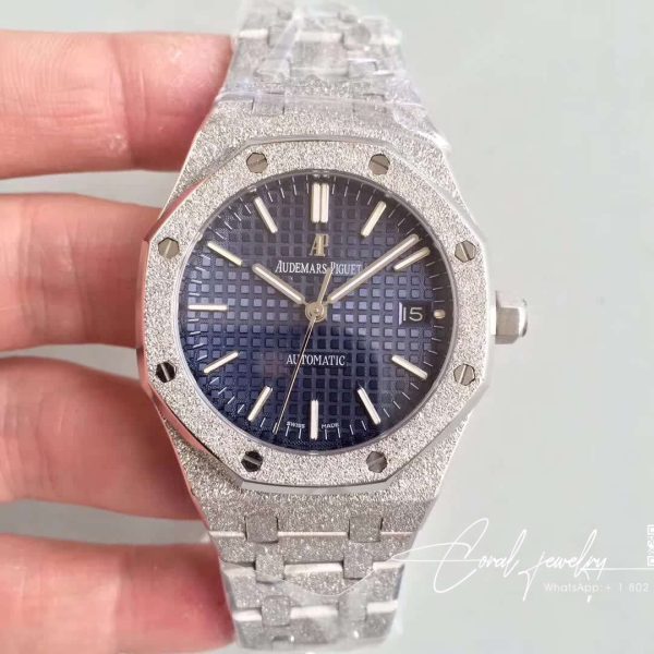 Replica Audemars Piguet Royal Oak 15410bc.gg.1224bc.01 Aps Factory Blue Dial (1)