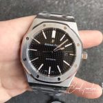 Replica Audemars Piguet Royal Oak 15450st.oo.1256st.02 Aps Factory Black Dial (1)