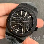 Replica Audemars Piguet Royal Oak 15500 Dlc Version Zf Factory Black Case (12)