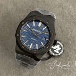 Replica Audemars Piguet Royal Oak 15500 Dlc Version Zf Factory Black Case (9)