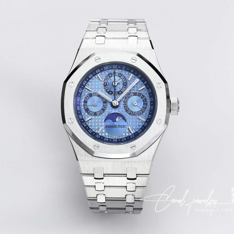 Replica Audemars Piguet Royal Oak 26574pt.oo.1220pt.01 Aps Factory Blue Dial (1)