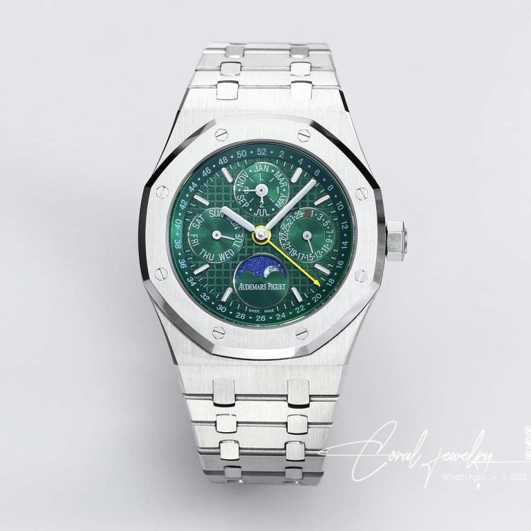 Replica Audemars Piguet Royal Oak 26606st.oo.1220st.01 Aps Factory Green Dial (1)