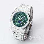 Replica Audemars Piguet Royal Oak 26606st.oo.1220st.01 Aps Factory Green Dial (3)