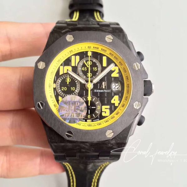 Replica Audemars Piguet Royal Oak Offshore 26176fo.oo.d101cr.02 Jf Factory V2 Black Dial (1)