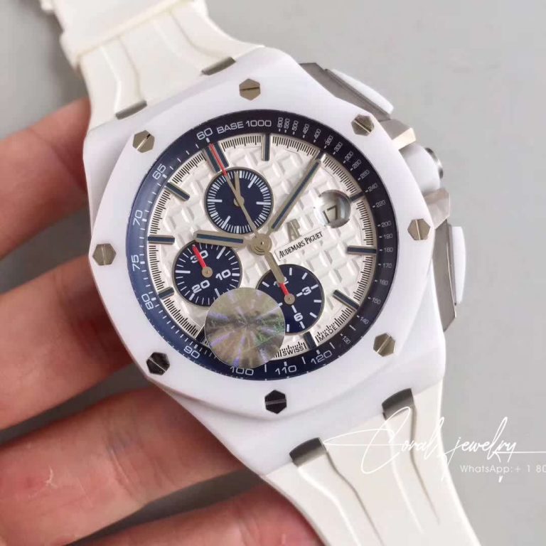 Replica Audemars Piguet Royal Oak Offshore 26402cb.oo.a010ca.01 Jf Factory V2 White Dial (2)