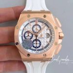 Replica Audemars Piguet Royal Oak Offshore 50 Byblos Saint Tropez 26408or.oo.a010ca.01.99 Jf Factory V2 White Dial (1)