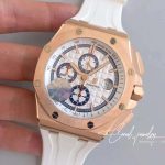 Replica Audemars Piguet Royal Oak Offshore 50 Byblos Saint Tropez 26408or.oo.a010ca.01.99 Jf Factory V2 White Dial (3)