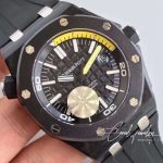 Replica Audemars Piguet Royal Oak Offshore Diver 15706 Jf Factory Black Dial (4)