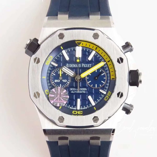 Replica Audemars Piguet Royal Oak Offshore Diver 15710st.oo.a027ca.01 Jf Factory V8 Blue Dial (1)