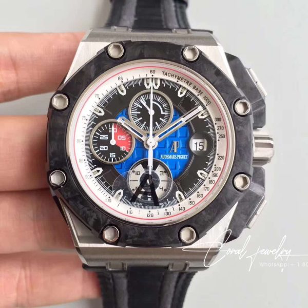 Replica Audemars Piguet Royal Oak Offshore Grand Prix 26290po.oo.a001ve.01 Jf Factory V3 Blue Dial (1)