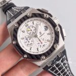 Replica Audemars Piguet Royal Oak Offshore Juan Pablo Montoya 2603010.oo.d001in.01 Jf Factory V2 White Dial (2)