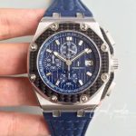 Replica Audemars Piguet Royal Oak Offshore Juan Pablo Montoya 26030po.oo.d001in.01 Jf Factory V2 Blue Dial (1)