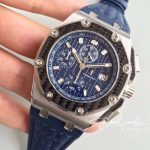 Replica Audemars Piguet Royal Oak Offshore Juan Pablo Montoya 26030po.oo.d001in.01 Jf Factory V2 Blue Dial (3)