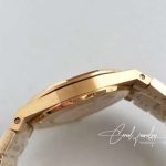 Replica Audemars Piguet Royal Oak Quartz 67651ba.zz.1261ba.01 Jf Factory Yellow Gold Diamond (6)