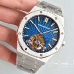 Replica Audemars Piguet Royal Oak Tourbillon 26522ti.oo.1220ti.01 Jf Factory Blue Dial (3)