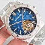 Replica Audemars Piguet Royal Oak Tourbillon 26522ti.oo.1220ti.01 Jf Factory Blue Dial (4)