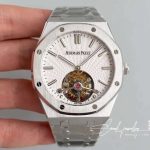 Replica Audemars Piguet Royal Oak Tourbillon Extra Thin 26522 R8 Factory White Dial (1)