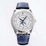 Replica Patek Philippe Annual Calendar 5396g 001 Km Factory White Dial (1)