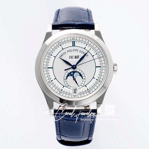 Replica Patek Philippe Annual Calendar 5396g 001 Km Factory White Dial (1)