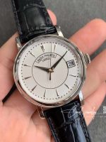 Replica Patek Philippe Calatrava 5153g 010 Zf Factory Black Strap (2)