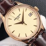 Replica Patek Philippe Calatrava Rose Gold 5227r 001 Zf Factory Flip Back Version (4)