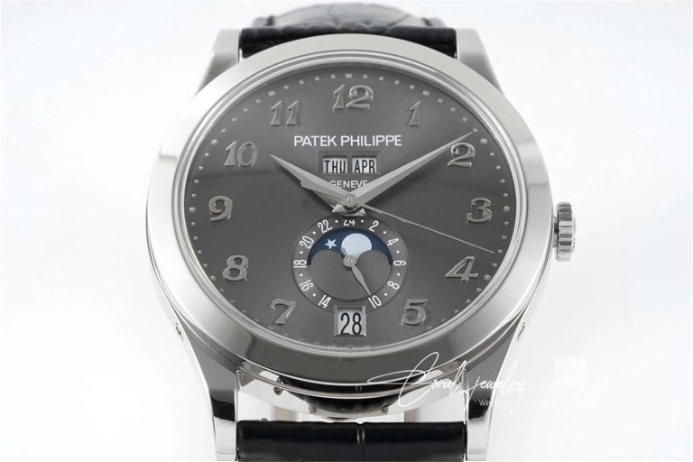 Replica Patek Philippe Complications 5396g 014 Zf Factory Black Leather Strap (2)