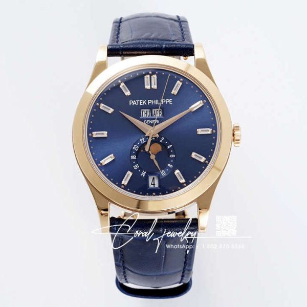 Replica Patek Philippe Complications 5396r 015 Gr Factory Blue Dial (1)