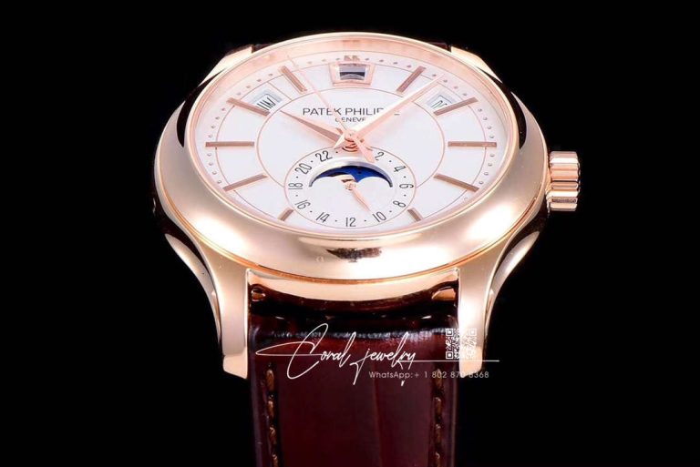 Replica Patek Philippe Grand Complications 5205r 001 Km Factory Milky Gold Bezel (2)