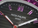 Replica Patek Philippe Nautilus 5711 Gr Factory Black Dial Stainless Steel Strap (5)