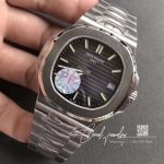 Replica Patek Philippe Nautilus 5711 Pf Factory V2 Anthracite Dial (3)