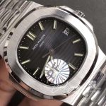 Replica Patek Philippe Nautilus 5711 Pf Factory V2 Anthracite Dial (4)