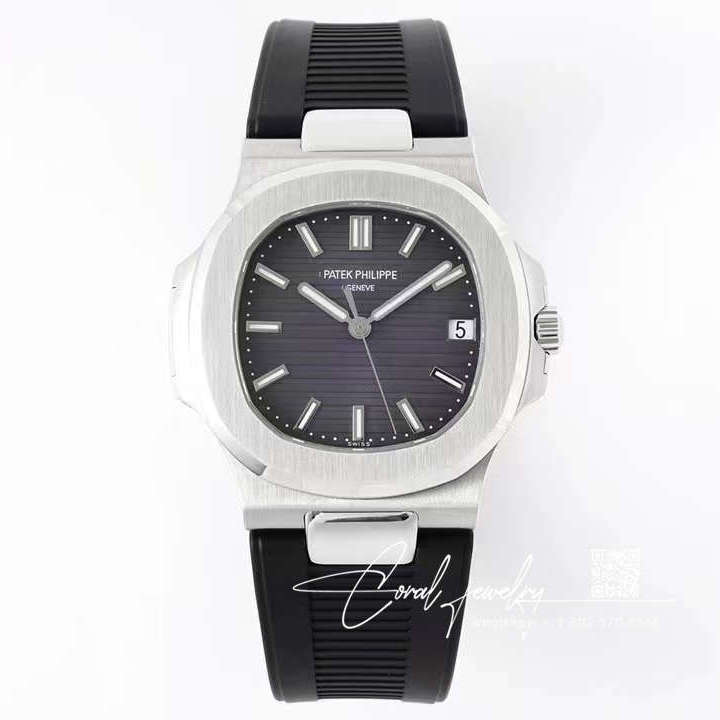 Replica Patek Philippe Nautilus 5711 Ppf Factory Black Strap (1)