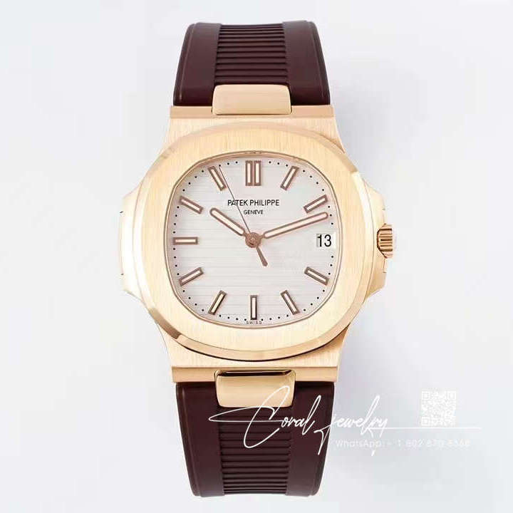 Replica Patek Philippe Nautilus 5711 Ppf Factory Brown Strap (1)