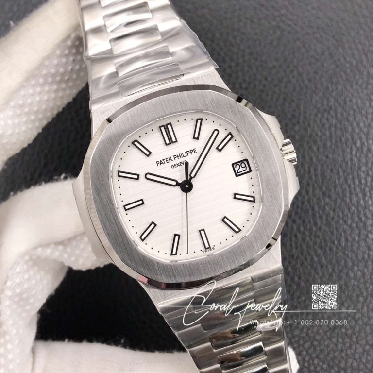 Replica Patek Philippe Nautilus 57111a 011 3k Factory Stainless Steel Strap (2)