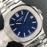 Replica Patek Philippe Nautilus 57111p 3k Factory Silver Strap (4)