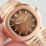 Replica Patek Philippe Nautilus 57111r 001 Pf Factory Rose Gold Chocolate Dial (4)