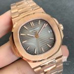 Replica Patek Philippe Nautilus 57111r 001 Ppf Factory V4 Rose Gold Brown Dial (2)