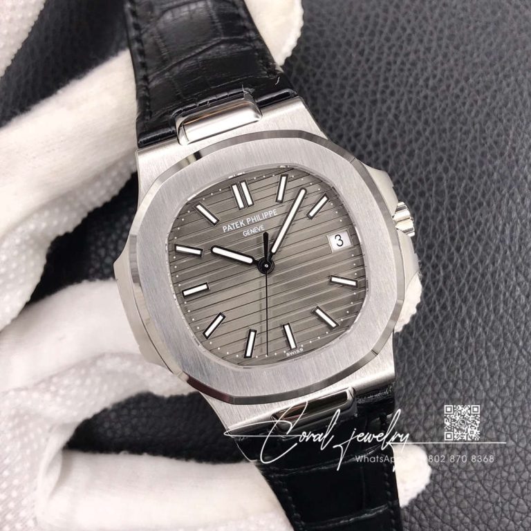 Replica Patek Philippe Nautilus 5711g 001 3k Factory Black Strap (2)