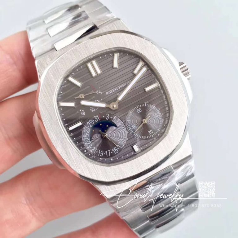 Replica Patek Philippe Nautilus 57121a 001 Pf Factory Gray Dial (2)