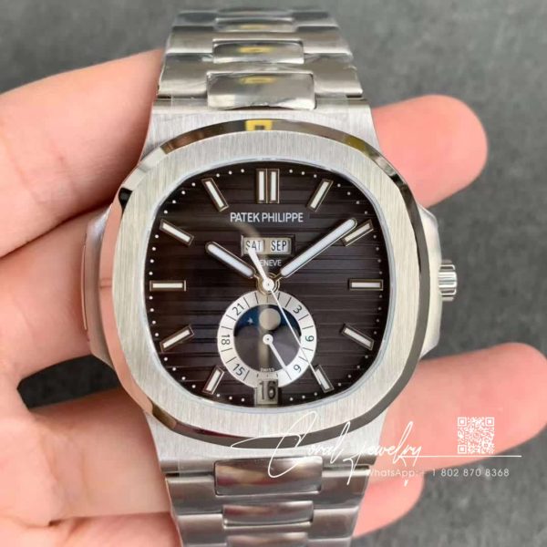 Replica Patek Philippe Nautilus 57261a 001 Gr Factory Black Dial (1)