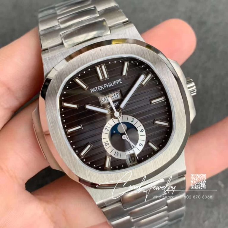 Replica Patek Philippe Nautilus 57261a 001 Gr Factory Black Dial (2)