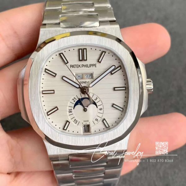 Replica Patek Philippe Nautilus 57261a 010 Gr Factory White Dial (1)