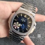 Replica Patek Philippe Nautilus 57261a 014 Pf Factory Moonphase Blue Gradient Black Dial (2)