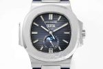 Replica Patek Philippe Nautilus 57261a 014 Ppf Factory Blue Rubber Strap (2)