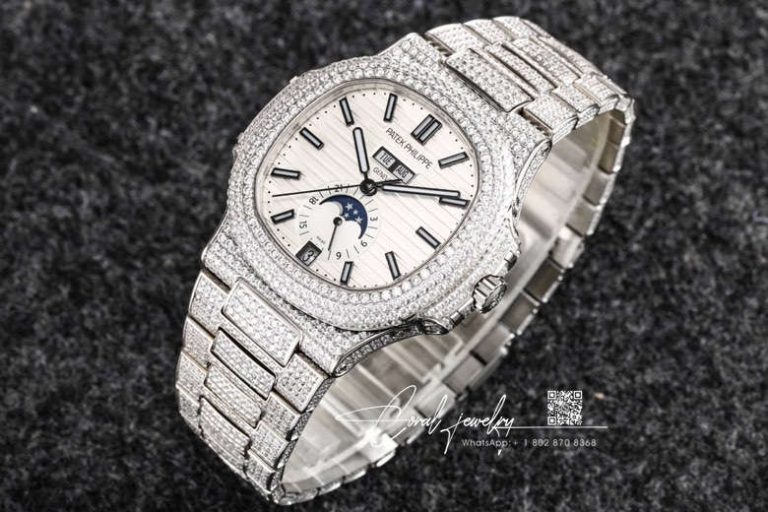 Replica Patek Philippe Nautilus 57261a 014 R8 Factory Diamond Watch (2)